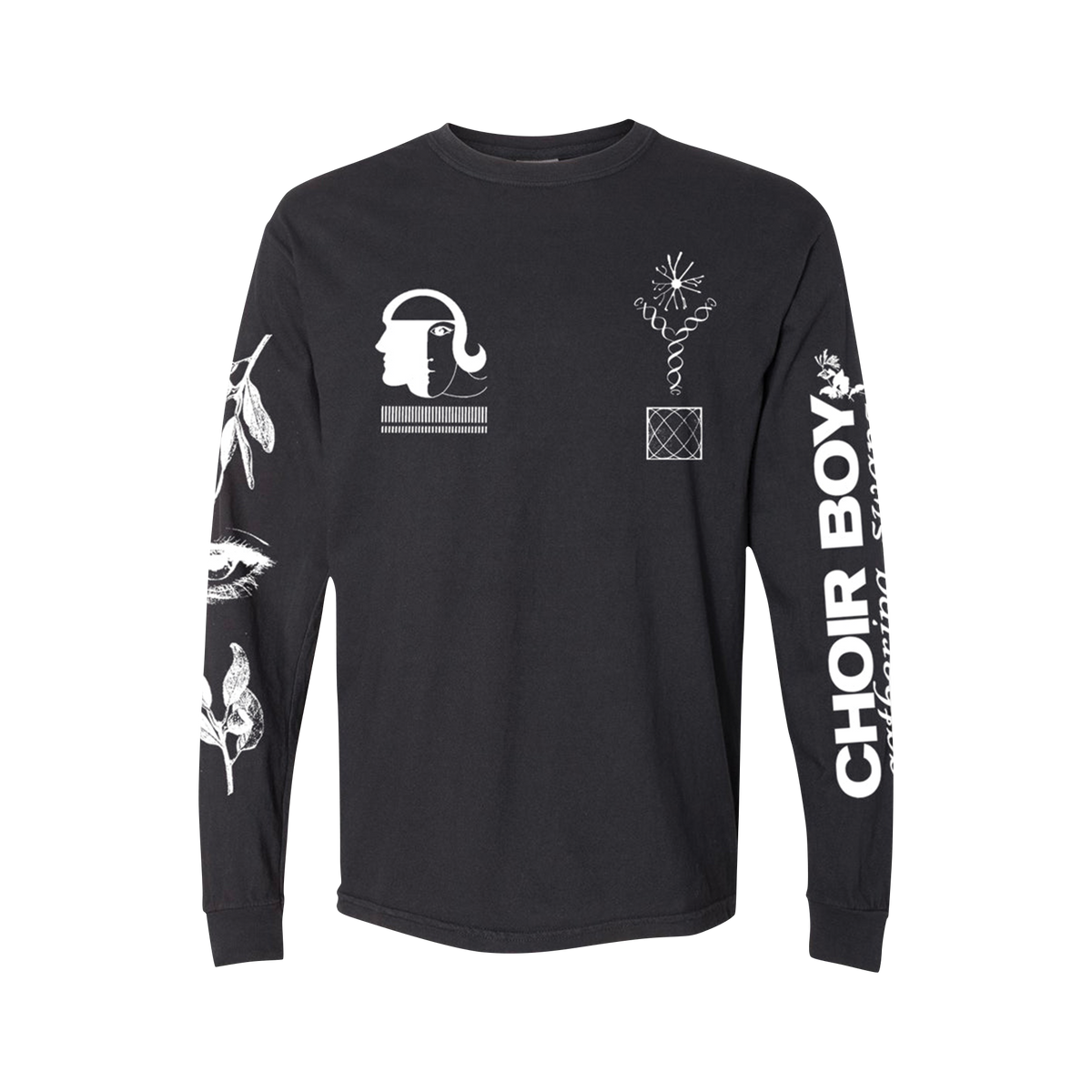 Gathering Swans Longsleeve (Black) - Choir Boy